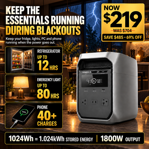 1024Wh Portable Power Station