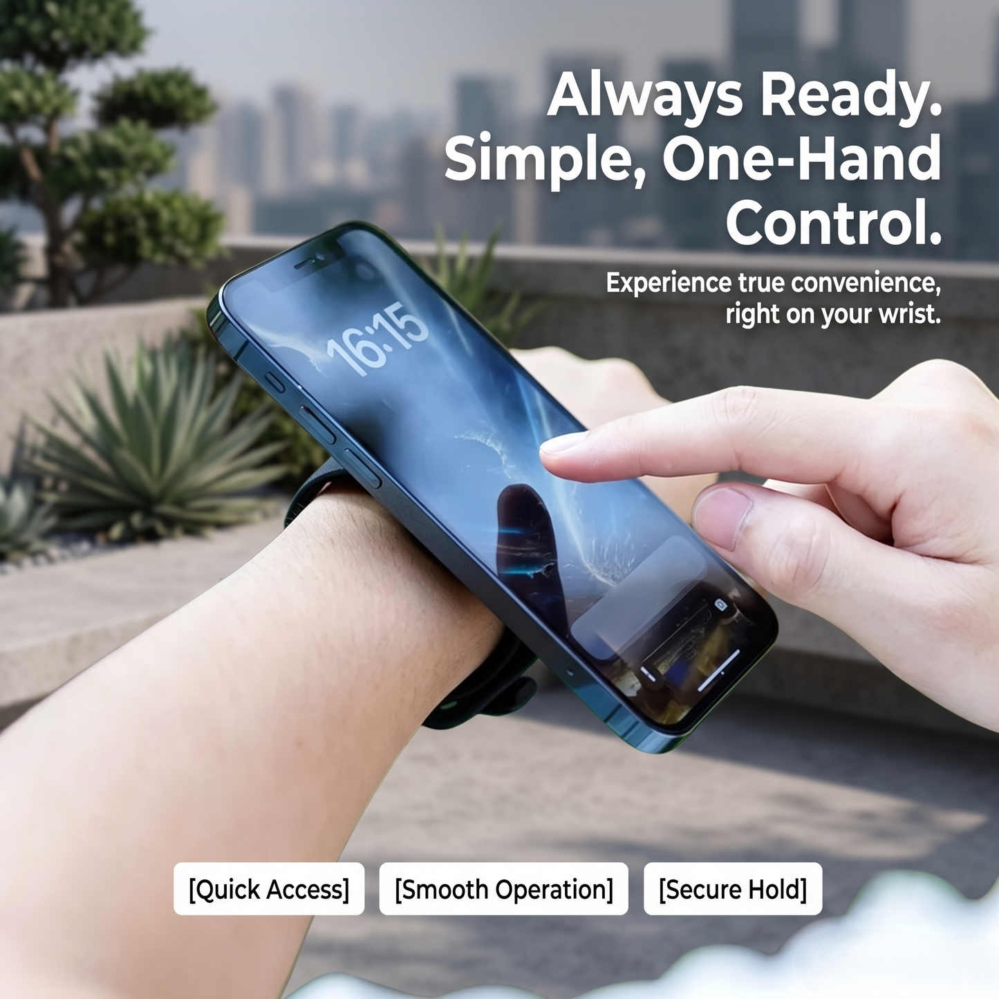 Magnetic Wrist Phone Holder