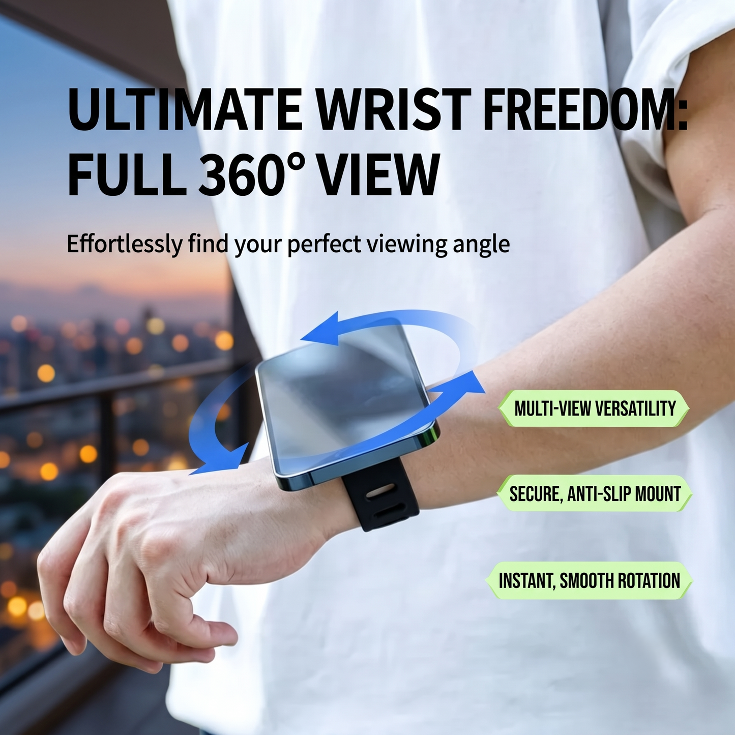 Magnetic Wrist Phone Holder